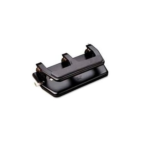 Master Products Master MP50 3-Hole Punch, 40 Sheet Capacity, Black MP50